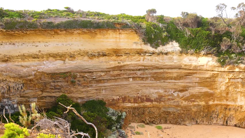 Panoramic view of Loch Ard Gorge