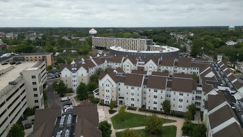 downtown new jersey college town