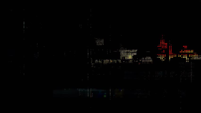 Flickering glitch loop with tech interference and VHS-style visual errors. A seamless background for hacking scenes or cyberpunk edits.