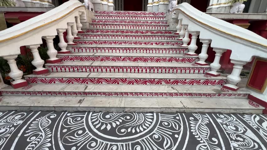 Zamindar palace in North Kolkata built during British era.