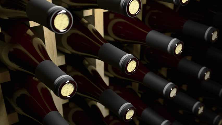 An endless wine cellar of aged wines