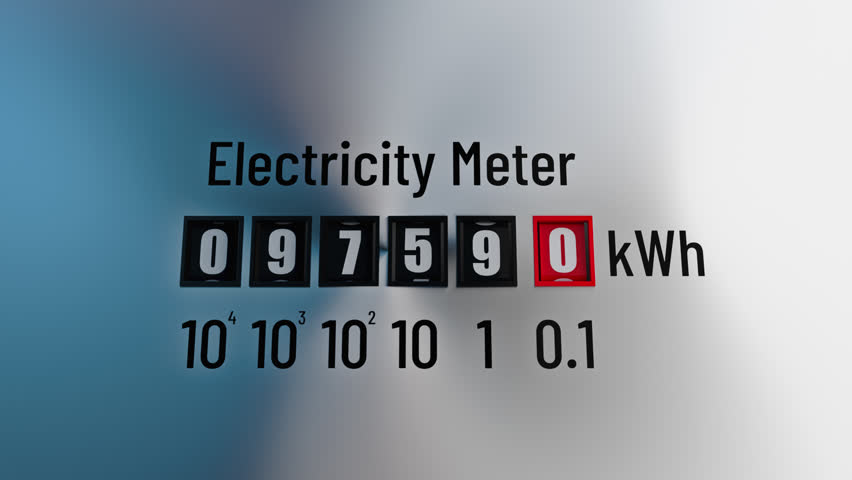 Close-up view of electrometer measuring 3