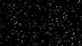Large hail rain, graphics Chaotic white bokeh on a black background, light spots texture, abstraction, falling snow, starry sky, bright glare of light texture - Powered by Shutterstock - Get 15% off with code: PIKWIZARD15