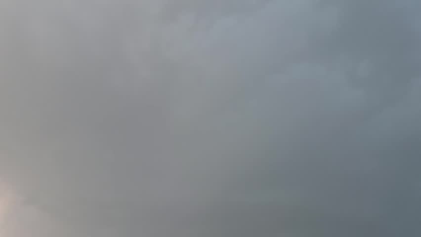 thunder and Lightening in the clouds in bad weather 