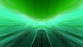 abstract green background. abstract green fractal background. Cybernetic Horizon A Glimpse into the Digital Future. Neural Grid The Pathway to Virtual Reality.  - Powered by Shutterstock - Get 15% off with code: PIKWIZARD15