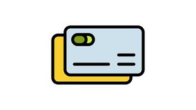 Title Credit card with a chip. Ideal for financial industry designs, security concepts, digital payment ideas, technologythemed projects, and modern banking visuals. - Powered by Shutterstock - Get 15% off with code: PIKWIZARD15