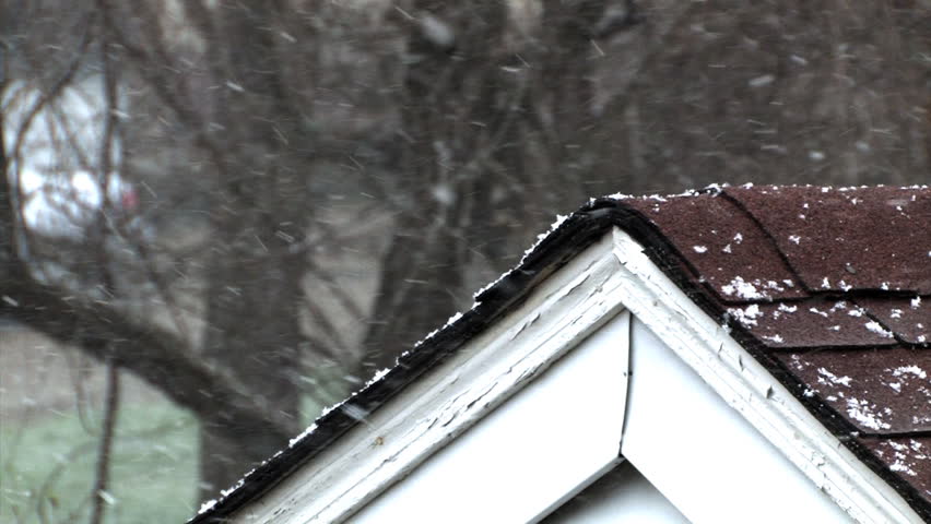 Gentle snowfall.