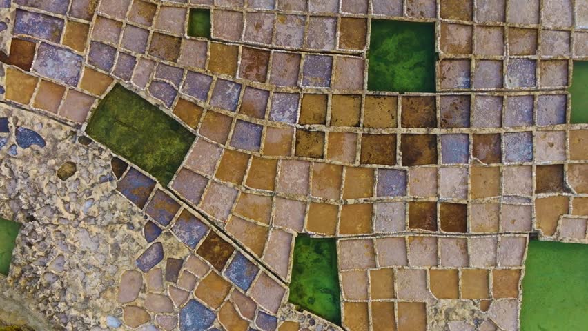 ⁦Salt pans on Xwejni Bay⁩⁦, Marsalforn city, Gozo isalnd