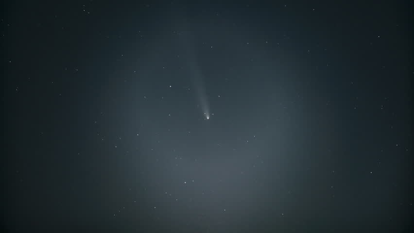 Comet C 2023 A3 Tsuchinshan ATLAS 180mm Astrophotography Time Lapse