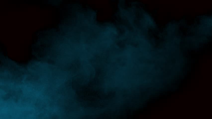 Cyan Smoke Fog atmospheric background