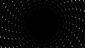 abstract technology background with circle halftone dot wave smooth motion digital gird animation, business network connection technology footage video - Powered by Shutterstock - Get 15% off with code: PIKWIZARD15