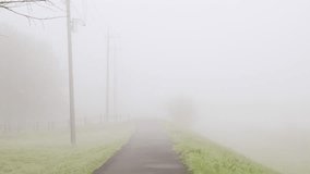 Morning mist, fog hanging over the river, bank_01 - Powered by Shutterstock - Get 15% off with code: PIKWIZARD15