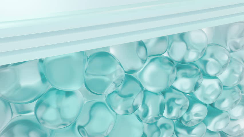 Drop white serum, cream, and lotion drop into skin cells for UV protection, Ultraviolet shield reflection. repair skin care concept