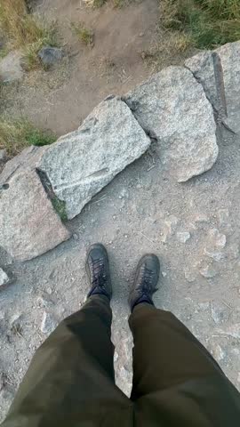 Personal POV of Vernal Fall (Yosemite National Park, California, USA)
