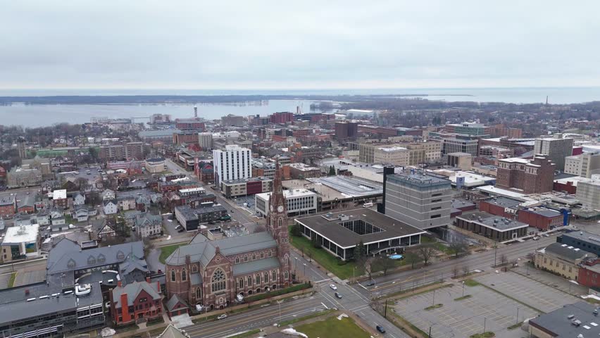 Static aerial of Erie