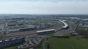 Silverstone Race Track from Above Formula One Event - Powered by Shutterstock - Get 15% off with code: PIKWIZARD15
