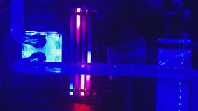 Inside a Gaming PC: LED Lights and Custom Water Cooling in Action - Powered by Shutterstock - Get 15% off with code: PIKWIZARD15