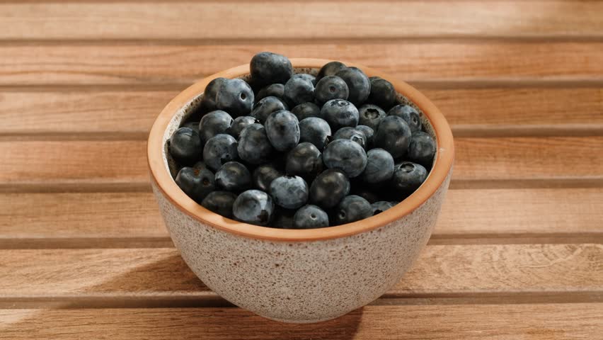 A CloseUp View of Fresh Blueberries Perfect for Promoting Healthy Eating Habits