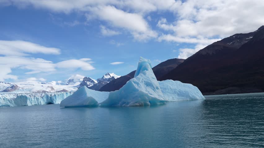 Glacier Perito Moreno in the National park Los Glaciares. El Calafate, Patagonia Argentina