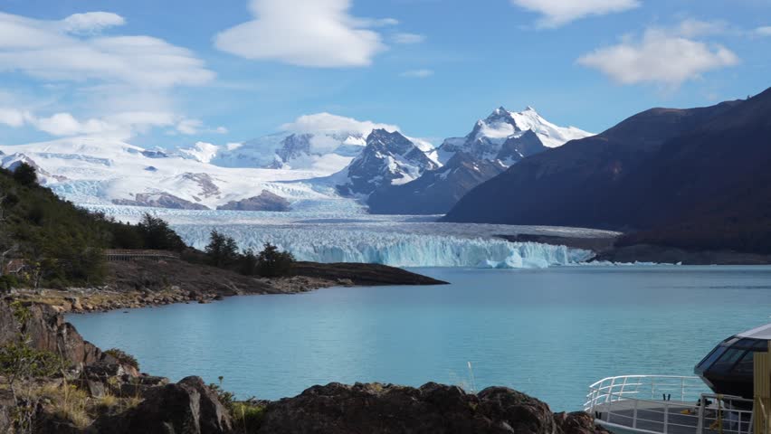 Glacier Perito Moreno in the National park Los Glaciares. El Calafate, Patagonia Argentina