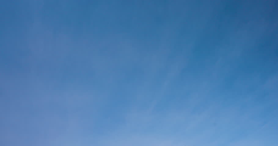 Tilt Down from Clear Blue Sky to Baltimore, Maryland Inner Harbor and City Skyline