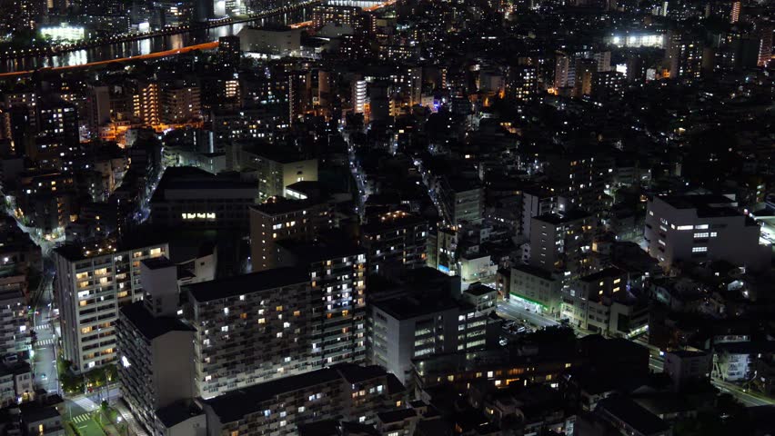 Tokyo Observation view night time 2025