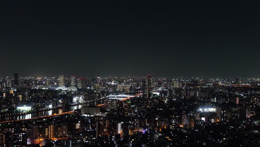 Tokyo Observation view night time 2025