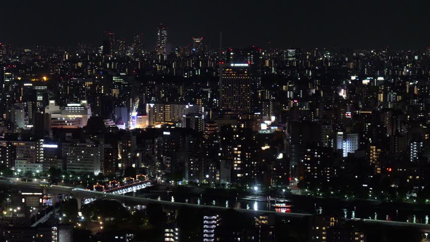 Tokyo Observation view night time 2025