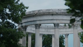 Corinthian Ionic ancient greek pillars roman arch structure marble limestone landmark - Powered by Shutterstock - Get 15% off with code: PIKWIZARD15