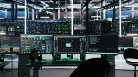 Computer systems in data center managing network resources using node tree software visualizing connections. Visual programming tools enabling efficient data processing and storage - Powered by Shutterstock - Get 15% off with code: PIKWIZARD15