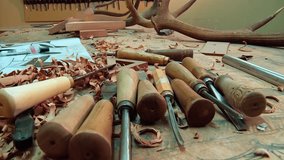 Carpenter's hand tools on workbench - Powered by Shutterstock - Get 15% off with code: PIKWIZARD15