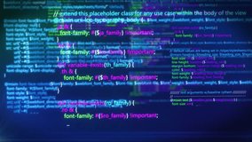 Computer network programming and data code scrolling background - Powered by Shutterstock - Get 15% off with code: PIKWIZARD15