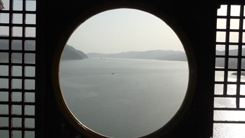 The Yangtze River from a Scenic Lookout