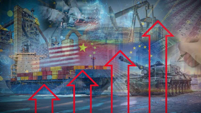Concept Animation Showing Trade War Escalating - Powered by Shutterstock - Get 15% off with code: PIKWIZARD15