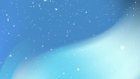 Dreamy Blue Animated Background with floating snowflakes particles 4k background animation - Powered by Shutterstock - Get 15% off with code: PIKWIZARD15