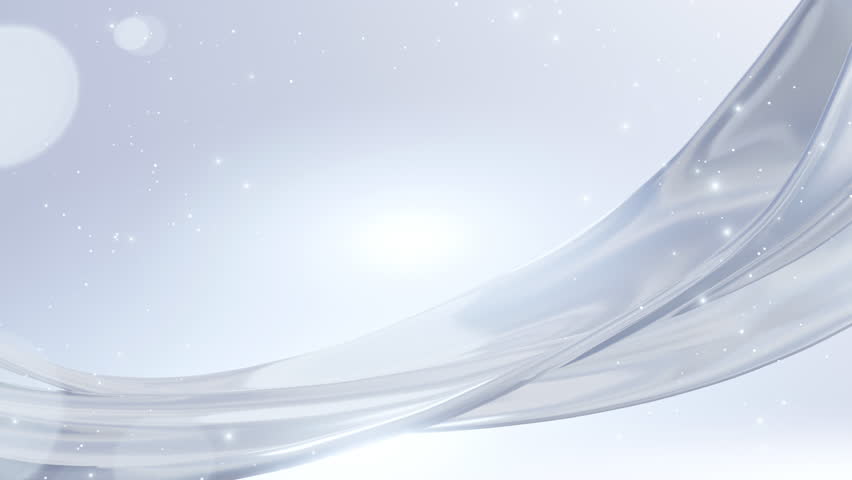 Soft, translucent silk-like waves and glowing particles create a luxurious backdrop ideal for beauty, skincare, or cosmetic product designs.