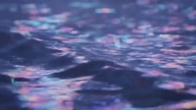 Abstract fluid undulates in slow motion with iridescent, dreamlike reflections creating a mesmerizing visual effect, soft lighting, close-up view. - Powered by Shutterstock - Get 15% off with code: PIKWIZARD15