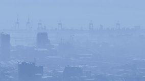 Financial data overlaying glass grid, displaying red line, blue chart, dotted bars, numeric tags. Analytics, finance, urban, digital, modern, investment, technology - Powered by Shutterstock - Get 15% off with code: PIKWIZARD15