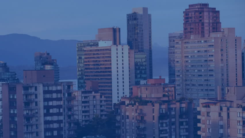 Urban skyline displaying dashboard overlay featuring equalizer bar, DNA helix icons, circular UI. Technology, innovation, data visualization, futuristic, smart city, digital interface, analytics - Powered by Shutterstock - Get 15% off with code: PIKWIZARD15