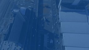 3D render data overlay showing line chart with nodes grid and financial labels over urban blocks. Technology, analytics, urban, data, infrastructure, innovation, information - Powered by Shutterstock - Get 15% off with code: PIKWIZARD15