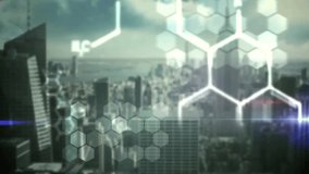 Futuristic 3D render showing hand projecting holographic DNA with wireframe globe and code streams. Technology, innovation, digital, science, visualization, science-fiction, networking - Powered by Shutterstock - Get 15% off with code: PIKWIZARD15