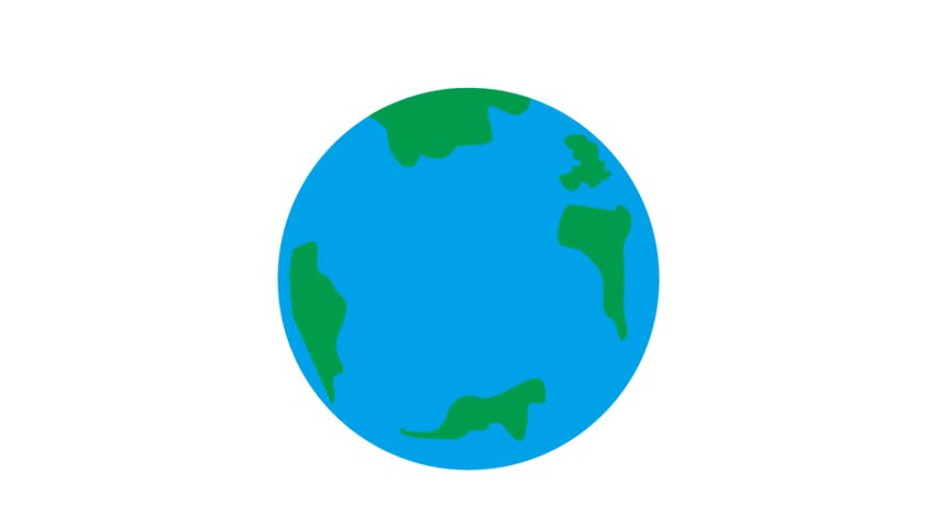 Happy Earth Day vector animation footage video