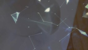 White ceramic coffee cup displaying frothy cappuccino foam projecting holographic network globe. Digital, connectivity, modern, technology, innovation, abstract, business - Powered by Shutterstock - Get 15% off with code: PIKWIZARD15