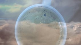 Digital network orb floating in pastel cloudscape, glowing nodes connecting with translucent lines. Futuristic, technology, connectivity, cyberspace, soft pastel, ethereal, innovation - Powered by Shutterstock - Get 15% off with code: PIKWIZARD15