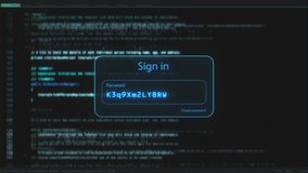 Hacking Software Trying to Breach the System by Cracking the Password. Passkey Secure Connection and Encryption Safety Test. Computer Screen Replacement Template for Cybersecurity Concept - Powered by Shutterstock - Get 15% off with code: PIKWIZARD15