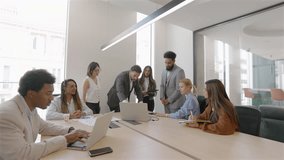 Highly skilled and experienced business diverse team is convening a meeting to thoroughly analyze financial data, systematically review sales reports, and thoughtfully assess current market trends  - Powered by Shutterstock - Get 15% off with code: PIKWIZARD15