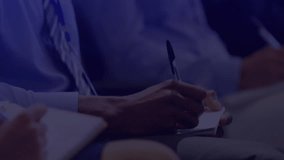 Businessman interacting with holographic display, showing neon charts and rotating globe. Technology, innovation, futuristic, interface, data visualization, analytics, modern - Powered by Shutterstock - Get 15% off with code: PIKWIZARD15