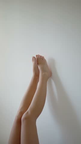 Unwind your body by elevating your legs against the wall for highly effective stress relief