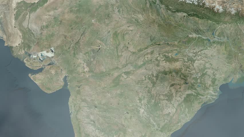 India Flag - Growing Effect.