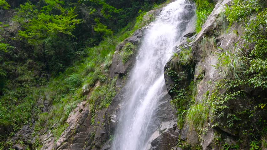 Explore Mingyue Mountain Waterfalls and Springs for a calming nature experience